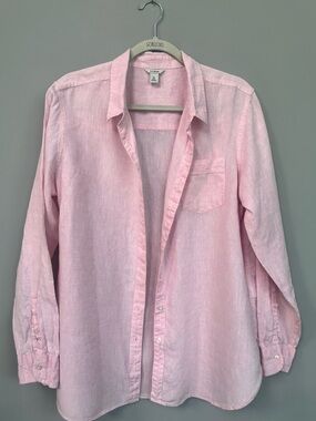 100% linen top